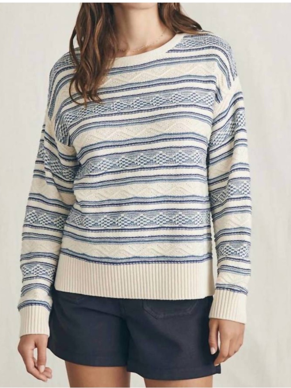 FAHERTY - high tide sweater, Pullover. Size Small. Bristol bay